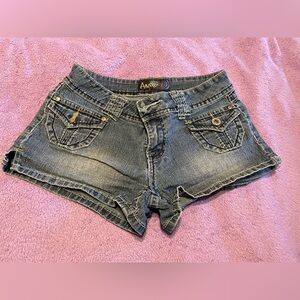 Angels Blue  Denim Shorts